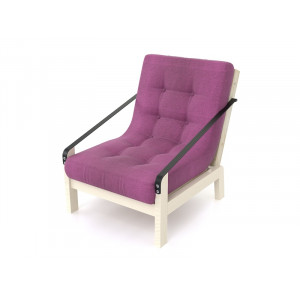 Кресло ARSKO Локи Textile фиолетовое