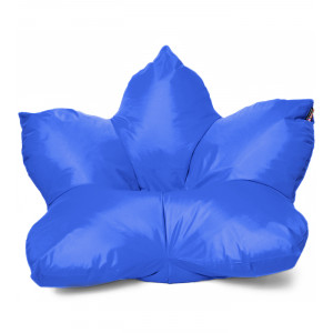 Кресло Цветок оксфорд синий