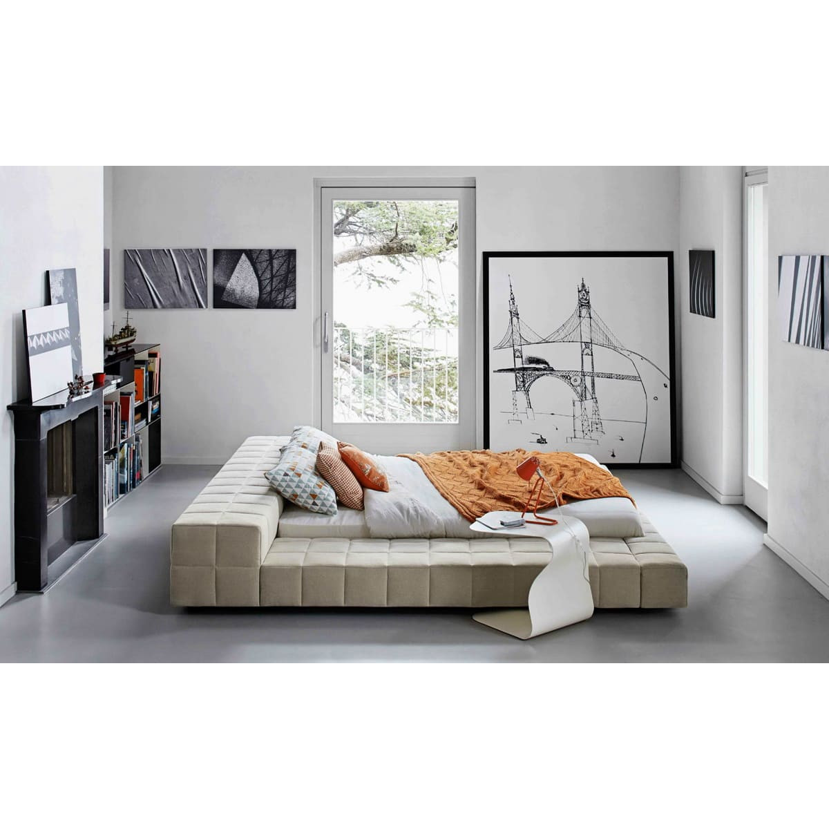 Кровать Bonaldo squaring