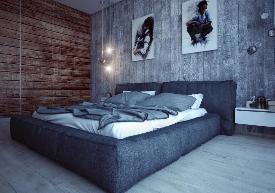 Кровать в стиле «лофт»: 53 фото, особенности стиля и дизайн мебели, идеи в интерьере